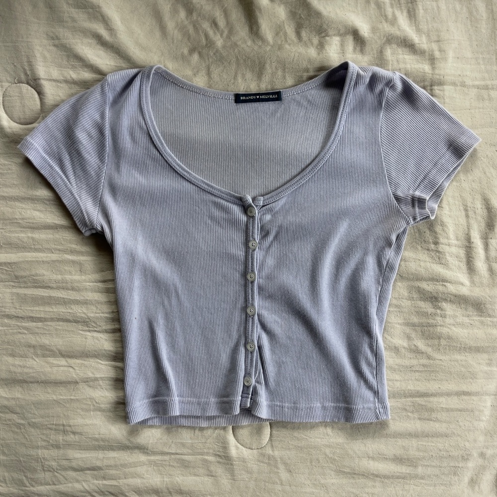 Brandy Melville Lavender Zelly Top